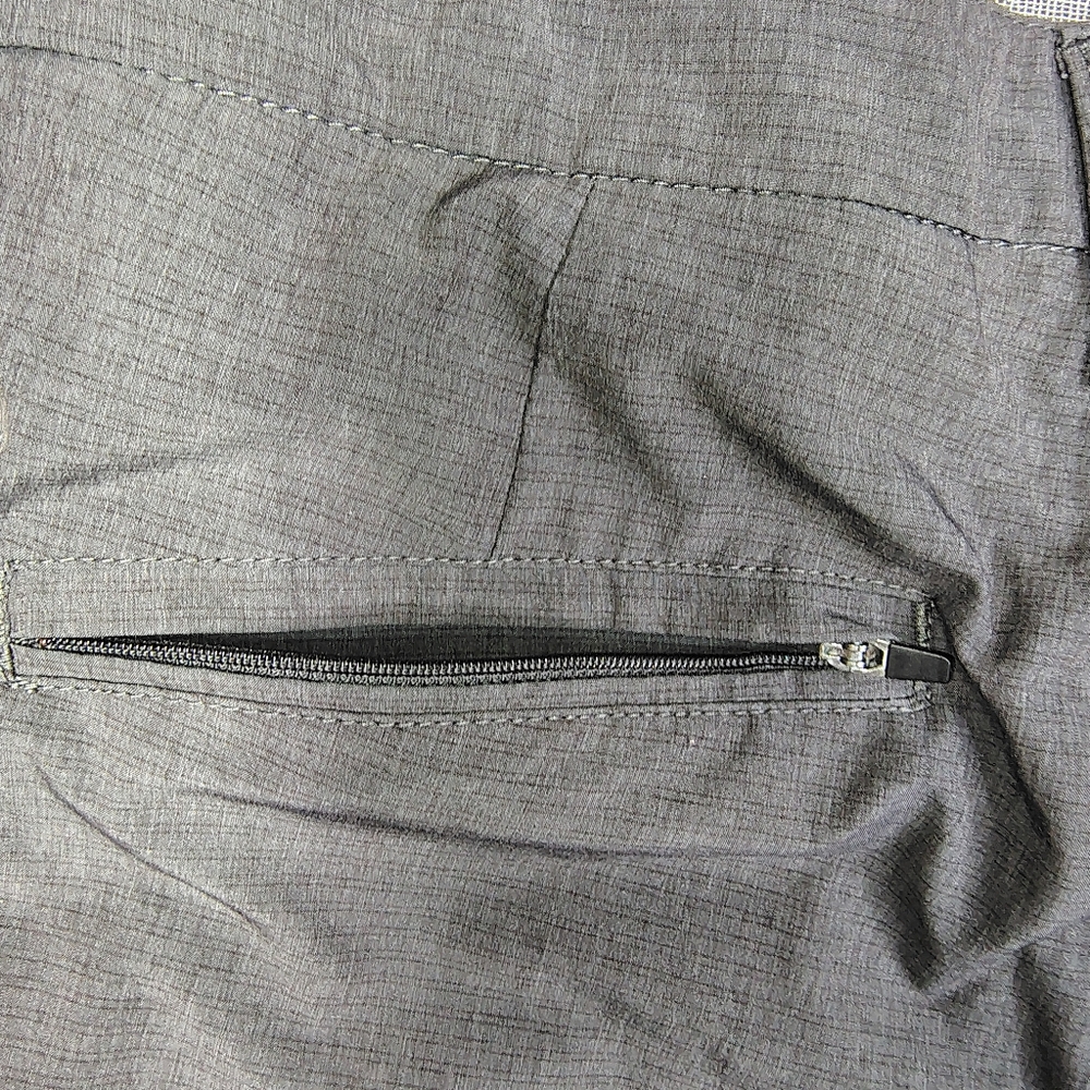 Vissla Shorts Mens Size 31 Gray Walkshorts Stretch Casual Quick Dry - Picture 10 of 13